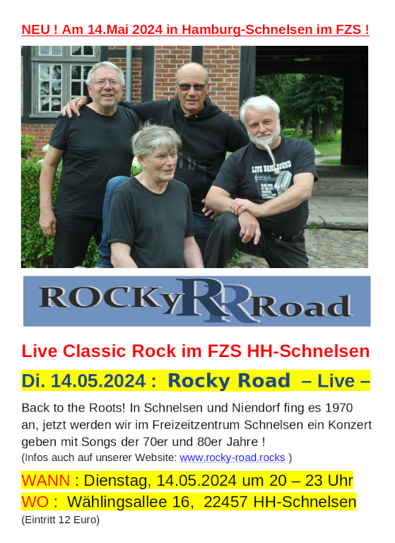 Live Classic Rock im FZS Schnelsen